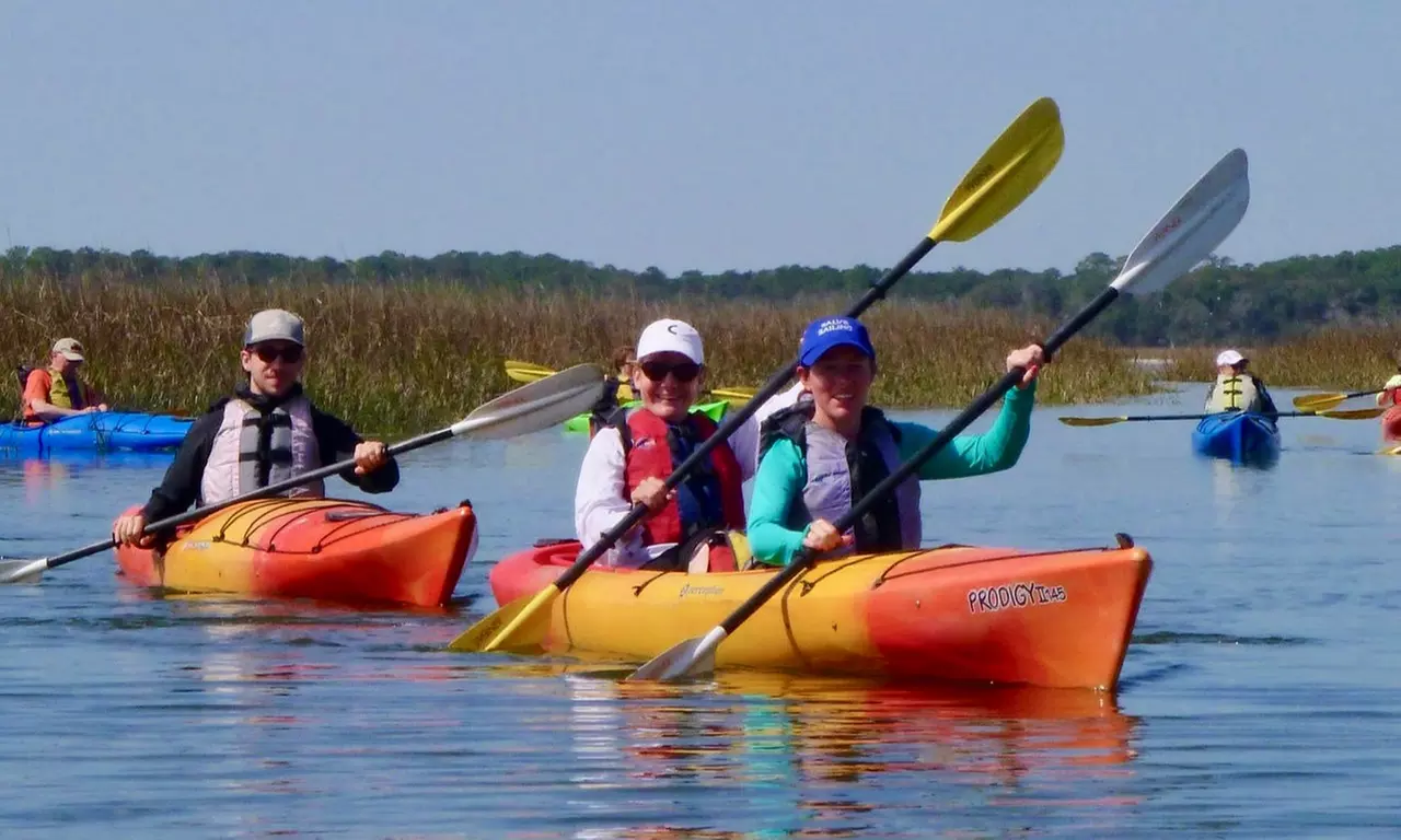 Full-Day Single or Tandem Kayak Rental from Kayak Amelia (Up to 47% Off) - Primary Image