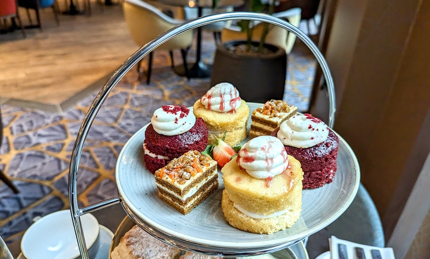 Image 1: Traditional Afternoon Tea with Optional Prosecco at Maldron Hotel