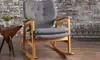 Bethany Mid Century Fabric Rocker (Multiple Color Options)