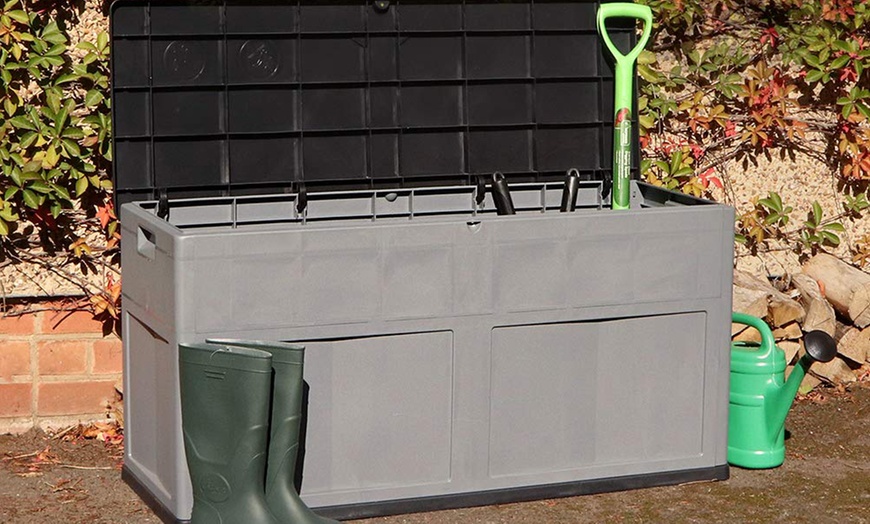 Image 1: Extra Large Garden Storage Box