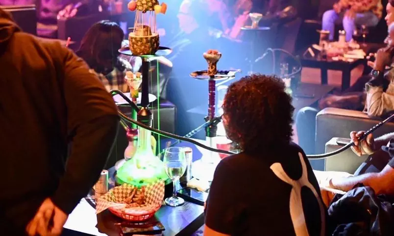 Two or Four Entrees and Cocktails and Hookah for Two or Four at THE ART HOUSE Hookah Lounge Up to 32% Off) - Second Medium
