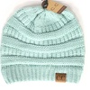 Image 8: Cheveux Corp. Women's Solid Classic CC Beanie