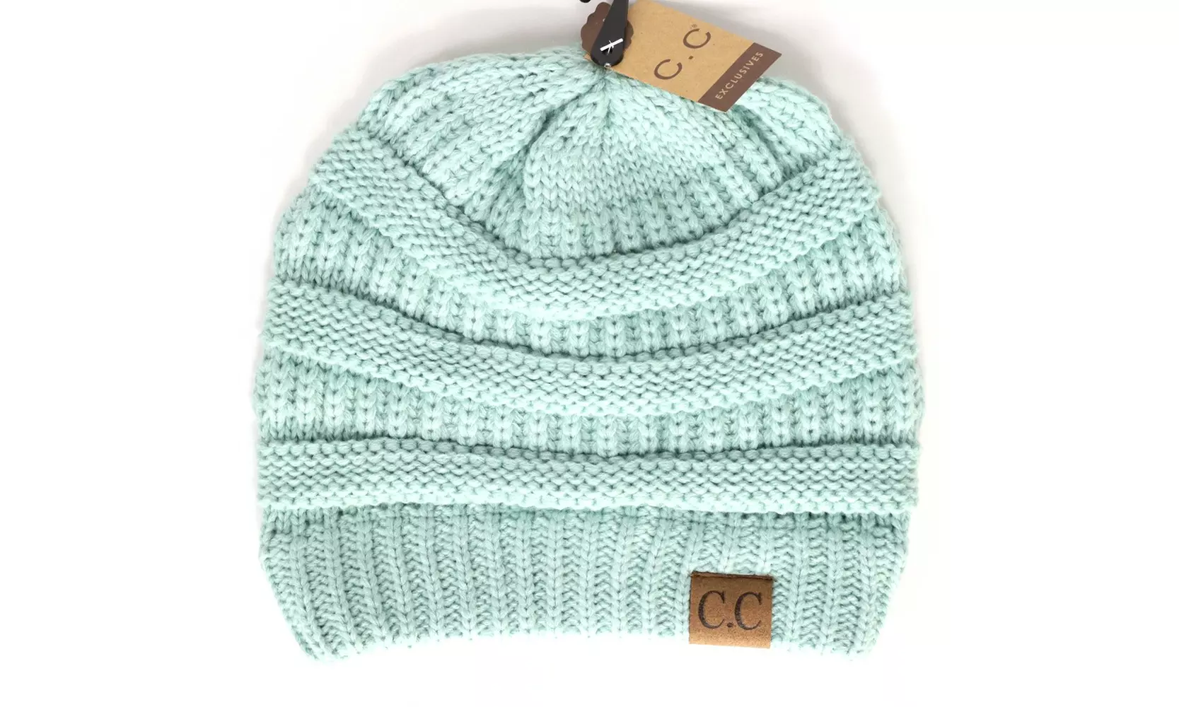 Cheveux Corp. Women's Solid Classic CC Beanie