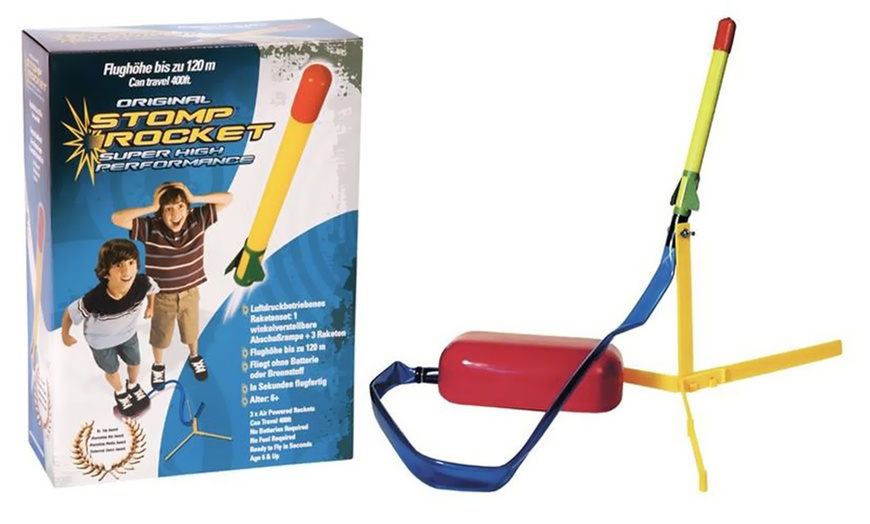 Image 2: Kids' Toy Stomp Rocket