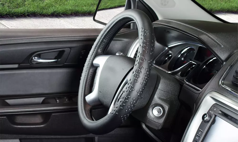 Custom Grip Steering Wheel Covers - Primary Image