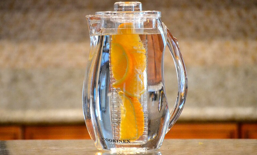 Image 13: Fruit Infusion Pitcher or Water Bottle