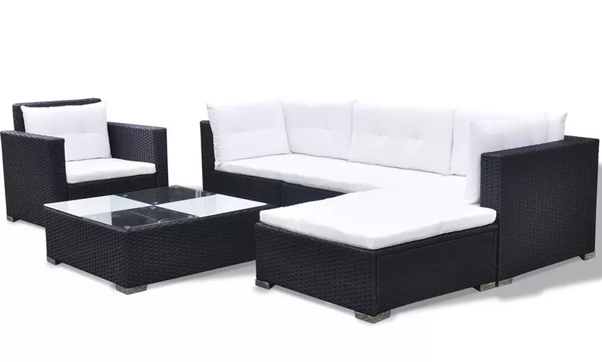 Image 36: Tuinset poly rattan