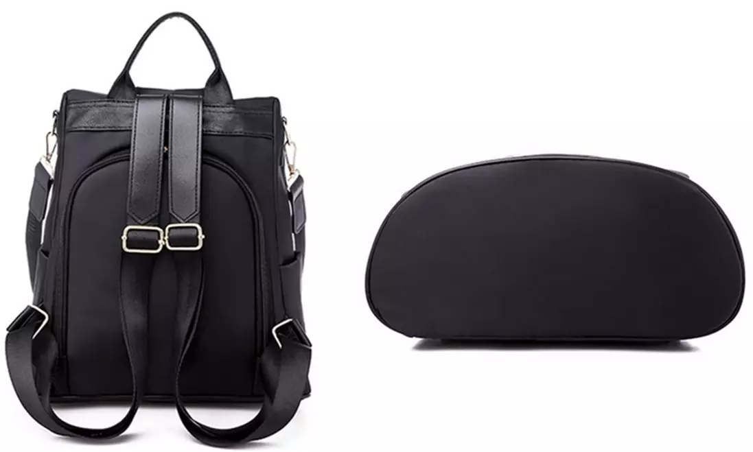 Women's Floral Embroidered Anti-Theft Backpack