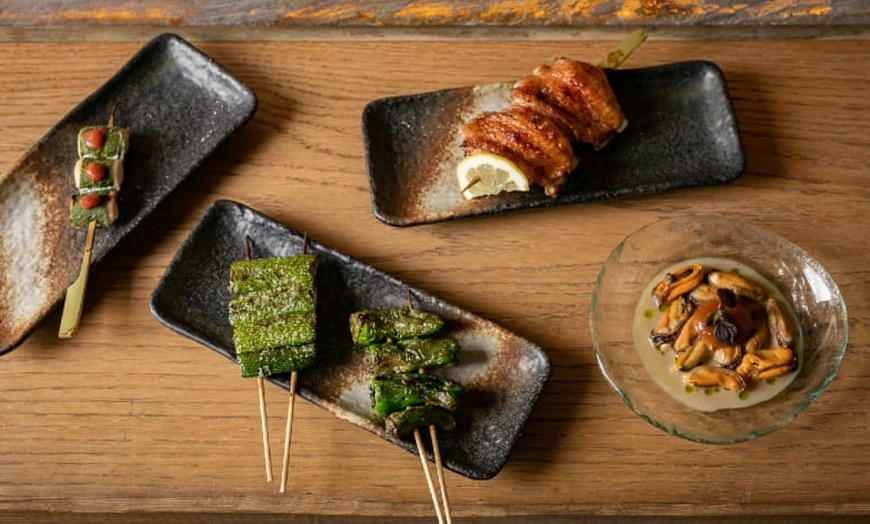 Image 6: Yakitori Dining Experience, Two Dishes, Main and a Drink at Junsei