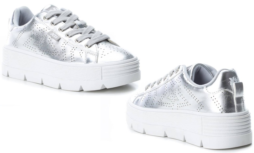 Image 8: XTI Women's Platform Sneakers