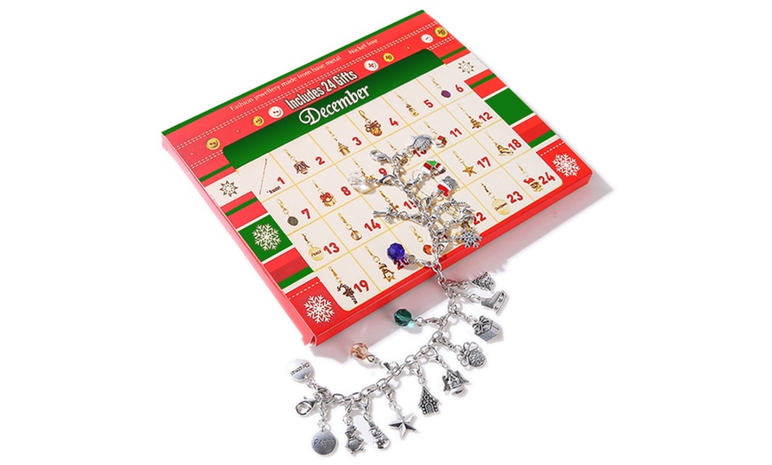 Image 1: One, Two or Three Advent Calendars with DIY Necklace and Bracelet Set