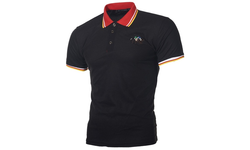 Image 2: Heren sport-poloshirt