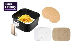 100x Non-Stick Air Fryer Liners