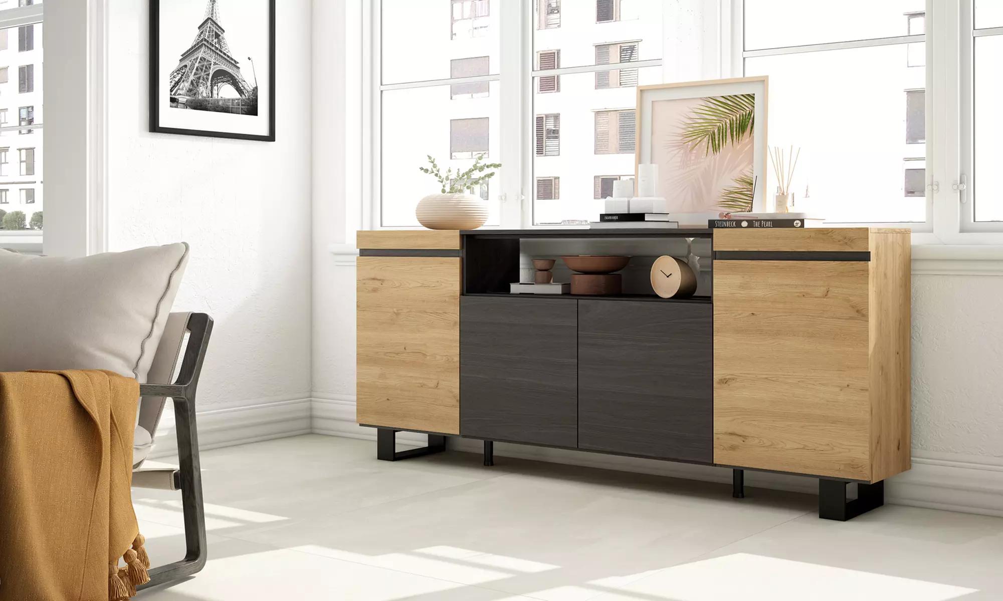 Sideboard mit großem Stauraum