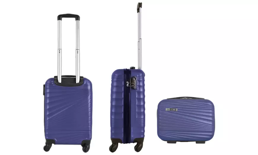 Image 4: Lot de 3 ou 4 valises rigides de la marque WellHome