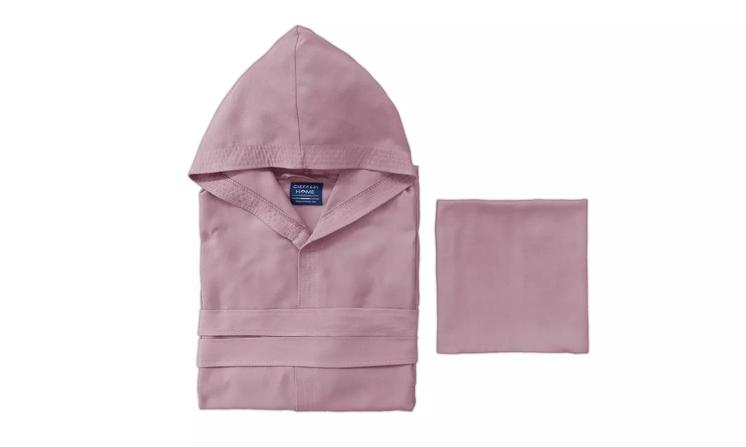 Set Accappatoio + telo in microfibra unisex