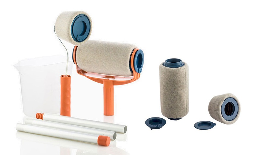 Image 7: Six- or Eight-Piece Anti-Drip Paint Roller Set