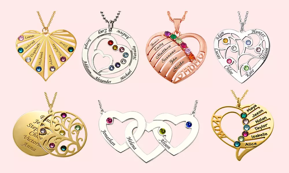 Colliers familiaux personnalisés : immortalisez avec un bijou précieux