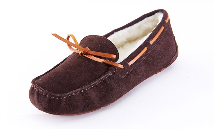 Image 19: Women's Suede Slippers