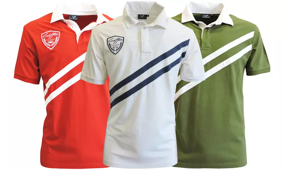 Polo de la marque Lotto pour hommes - Primary Image