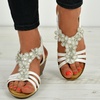 Image 18: Women's Floral Wedge Sandals