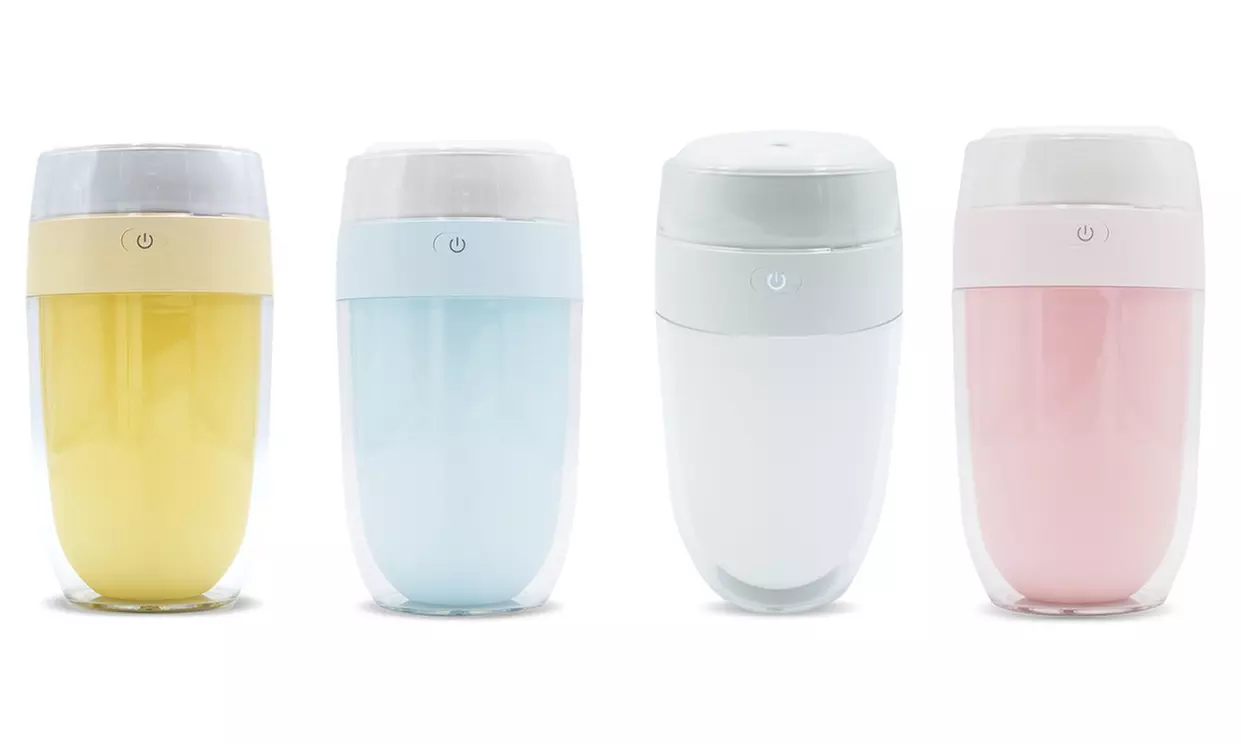 Mini humidificateur silencieux avec câble USB, 300 ml, coloris au choix - Primary Image