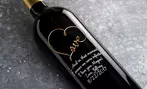 Personalized Wine Gift: Custom Etched Wine Bottles & Gift