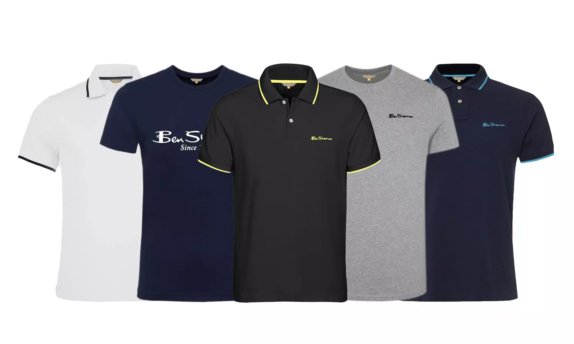 T-shirt ou polo en coton de la marque Ben Sherman pour homme - Primary Image