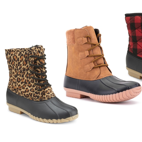 olivia miller duck boots reviews