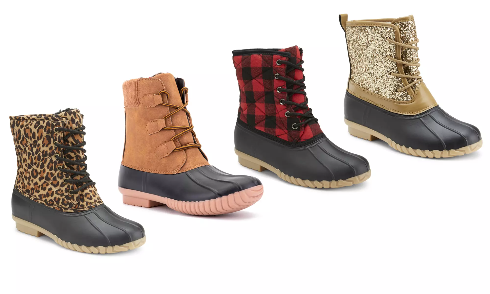 Olivia Miller Women's Fashion Chic Duck Boots (Up to Size 11) - Primary Image