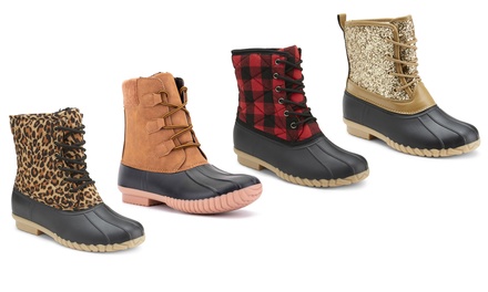 olivia miller duck boots reviews