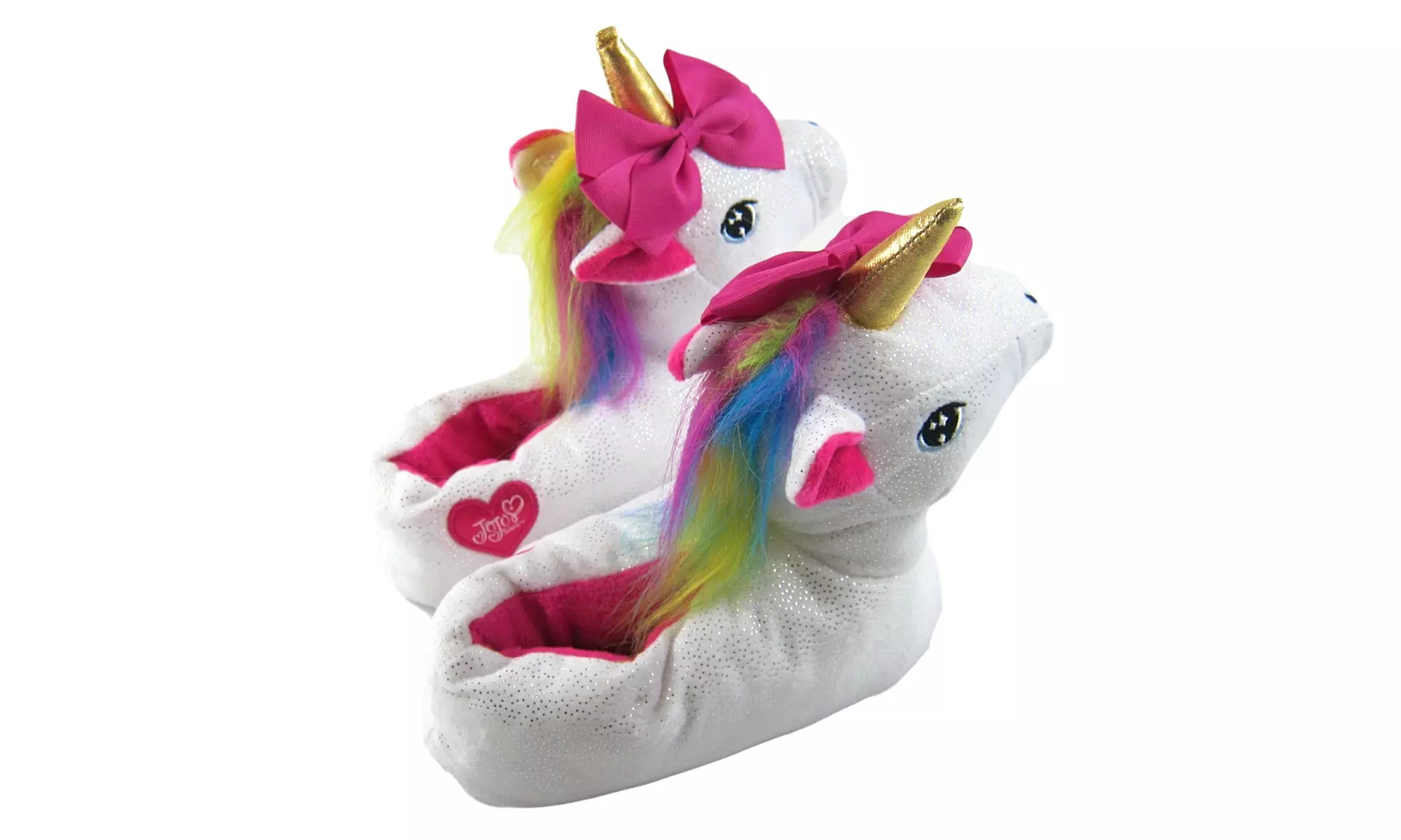 Jojo Siwa Kids' Plush Unicorn Slippers - Second Medium