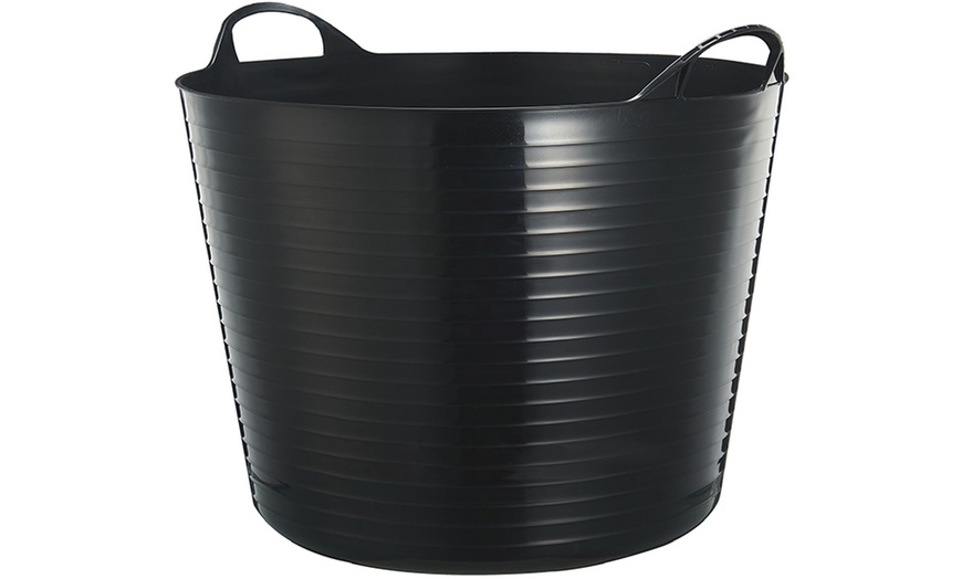 Image 2: Up to 10 Plastic 42-Litre Flexi Storage Buckets