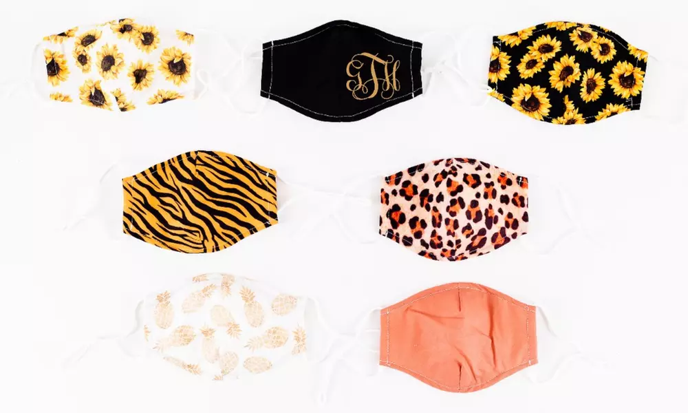Non-Medical Personalized and Fashion Face Masks from VioletFox (Up to 53% Off). Three Options Available. - Primary Image