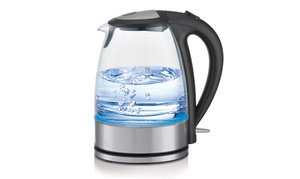 1.7L Cordless LED Glass Kettle