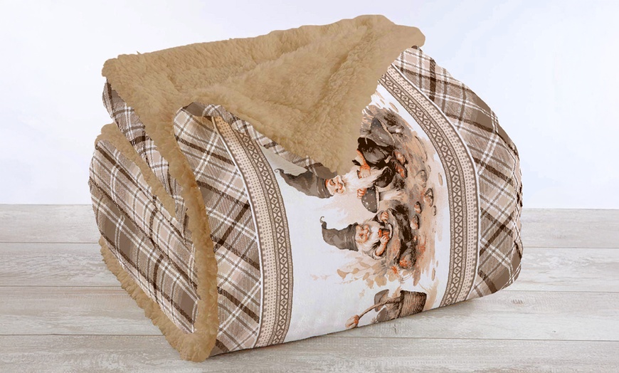 Image 7: Soft and Warm Sherpa Blanket