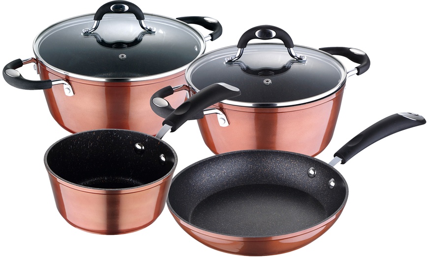 Image 2: Bergner Six-Piece Cookware Set