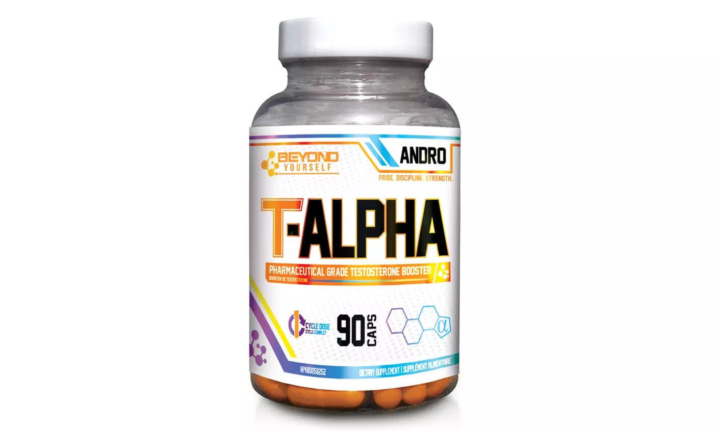 Beyond Yourself T-Alpha Testosterone-Boosting Supplement (90-Count) - Primary Image