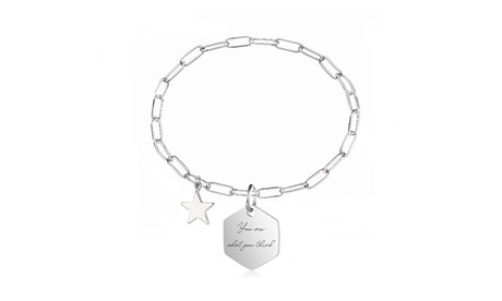 Bracciale You are what you think con ciondoli