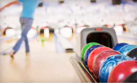 Bowling for Six with Shoe Rentals, Large Pizza, and Soda at Centennial Lanes (Up to 57% Off). Two Options Available. - Primary Image
