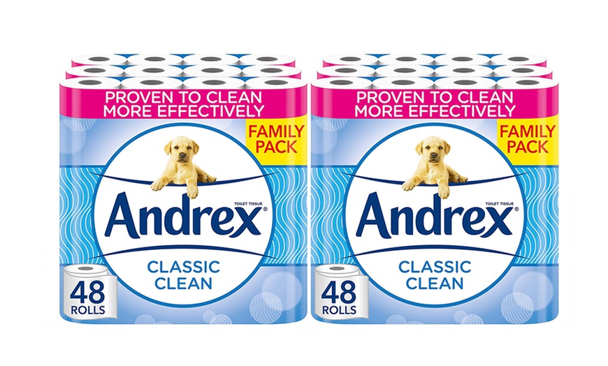 Image 6: Upto 72 Rolls of Andrex Fragrance-Free Toilet Rolls 