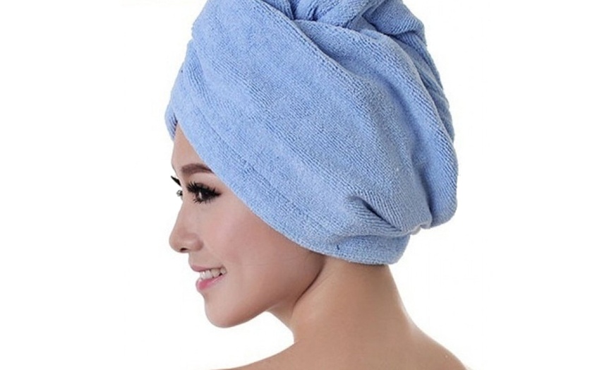 Image 4: Hair Drying Towel