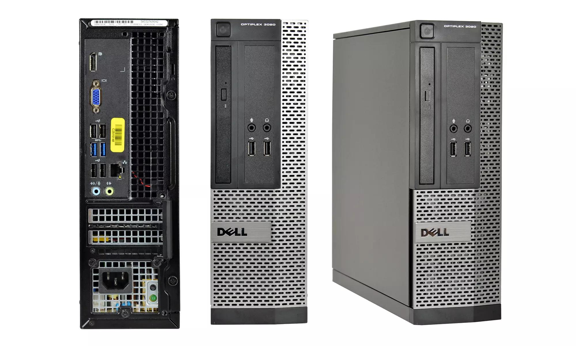 Dell OptiPlex 3020 Small Form Factor Desktop PC with 3.4GHz Intel Core i3 Processor, 4GB RAM, and 250GB HDD (Refurb.) - Primary Image