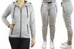 Women's Slim-Fit Tech Fleece Hoodie & Jogger Set (2-Piece) - Second Medium
