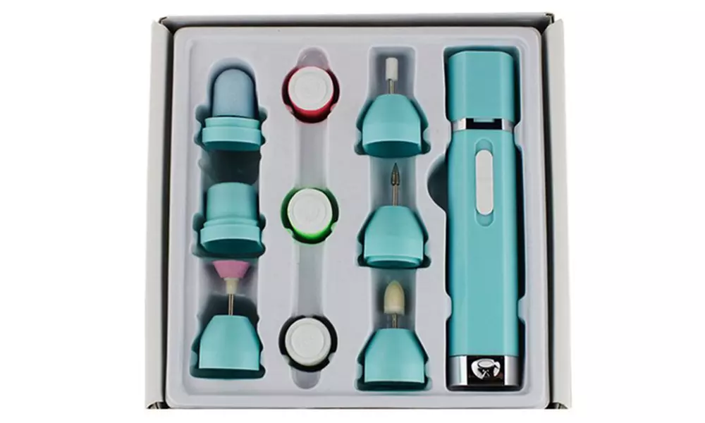 Nine-in-One Manicure and Pedicure Electric Drill Set