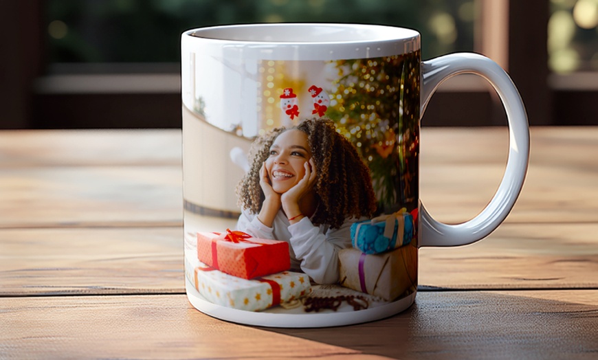 Image 2: Custom Magic Color-Changing or Classic Photo Coffee Mugs (Up to 91% Off)