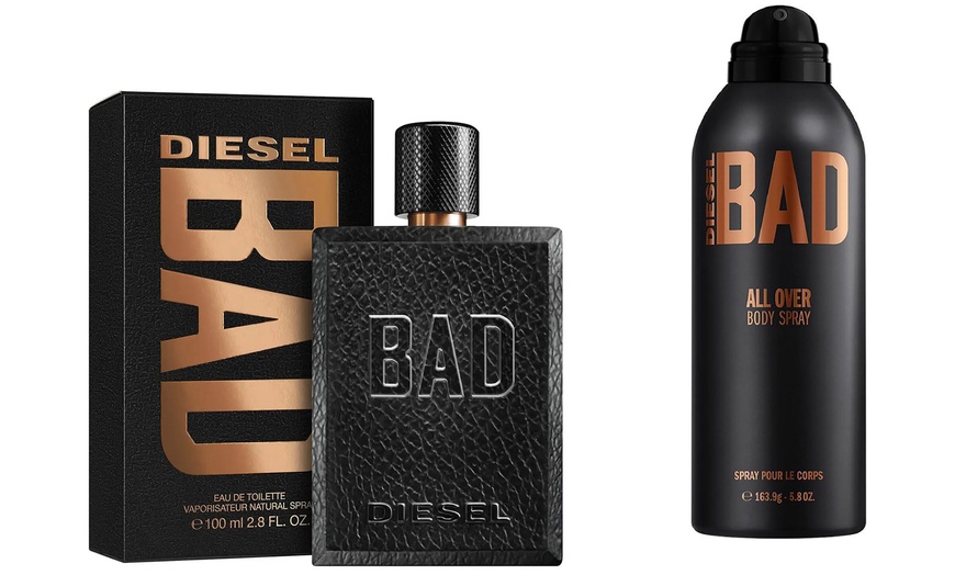 Image 1: One or Two Diesel Bad EDT or Body Sprays