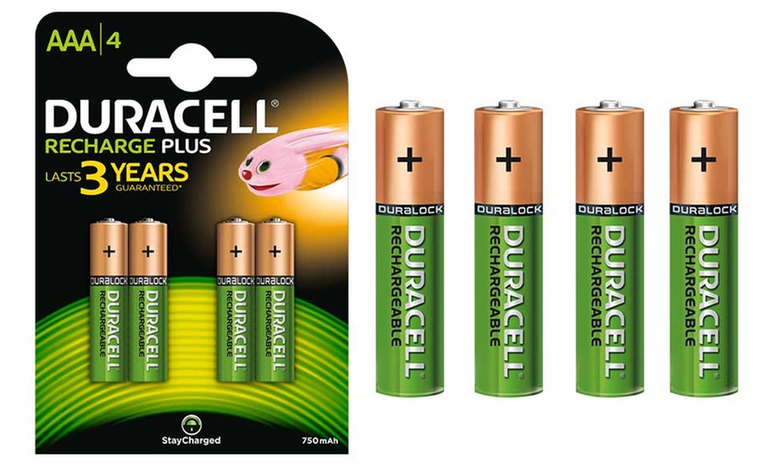 Image 5: Duracell Rechargeable Batteries