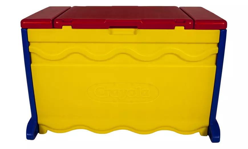 Image 5: Crayola Draw 'n Store Toy Box