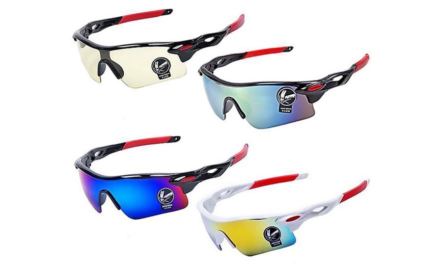 Image 1: Lunettes de cyclisme